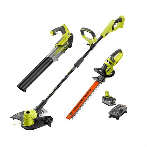 Attachment capability means you can add on <b>RYOBI</b> Expand-It attachments, saving you time, money and space. . Ryobi trimmer blower